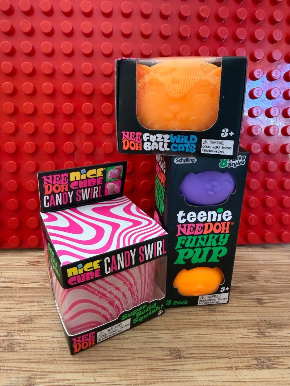 NEW! 🐈 🍭 Orange Fuzz ball WILD CAT! Candy Swirl! Authentic and ships 🚀 !